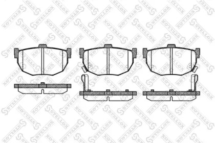 Комплект тормозных колодок STELLOX 305 032L-SX